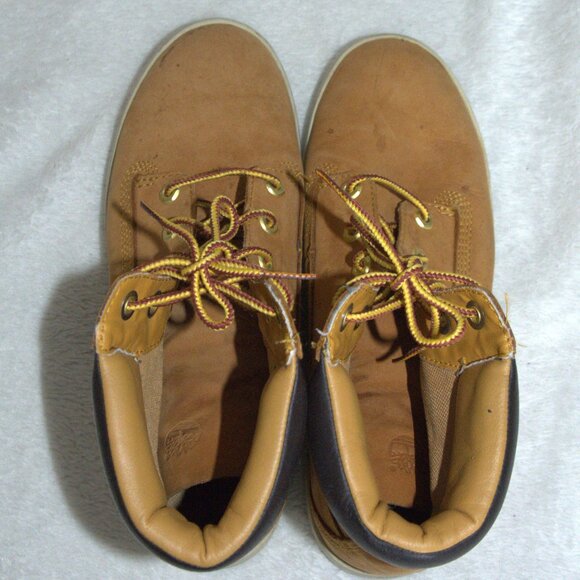 Timberland Wheat Nubuck Leather Lace - up Chukka Boots size 8.5 - Picture 3 of 6